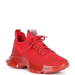 Steve Madden Maxima-R Red Sneakers - Size 10